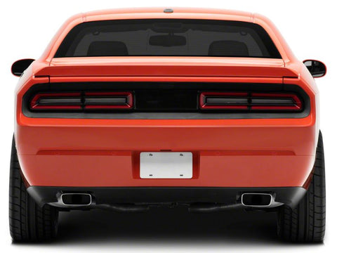 Raxiom 08-14 Dodge Challenger LED Tail Lights- Black Housing Red Lens - CH15224
