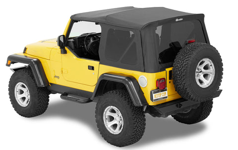 Bestop 97-06 Jeep Wrangler TJ Exc. Unlimited Supertop (Black Denim) - 54720-15