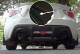 Rally Armor 13-17 Subaru BRZ / Scion FR-S Black UR Mud Flap w/ Blue Logo - MF23-UR-BLK/BL
