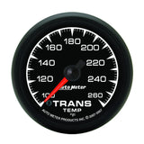 Autometer ES 52.4mm Full Sweep Electronic 100-260 Degree F Transmission Temperature Gauge - 5957