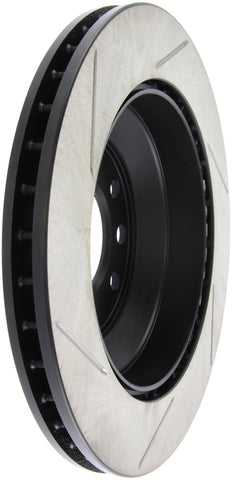 StopTech Power Slot 07-10 Audi Q7 / 03-10 Porsche Cayenne Left Rear Slotted Rotor - 126.33078SL