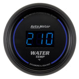 Autometer Cobalt Digital 52.4mm Black 0-300 deg F Water Temperature Gauge - 6937