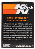 K&N Harley-Davidson 3in OD x 4.063in H Chrome Oil Filter - KN-170C