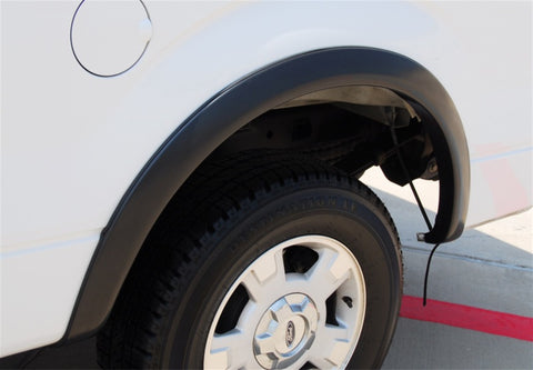 Lund 09-14 Ford F-150 (Excl Raptor) SX-Sport Style Smooth Elite Series Fender Flares - Black (4 Pc.) - SX312S