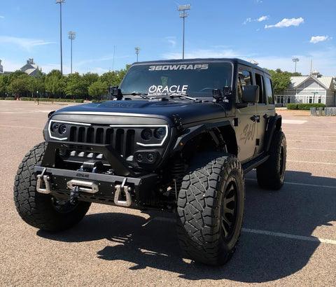 Oracle VECTOR Series Full LED Grille - Jeep Wrangler JL/JT - NA - 5837-PRO