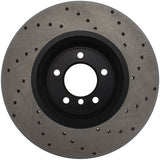StopTech 07-10 BMW 335i Cross Drilled Right Front Rotor - 128.34093R