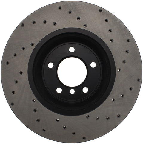StopTech 07-10 BMW 335i Cross Drilled Right Front Rotor - 128.34093R