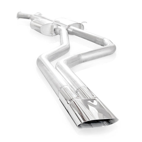 Stainless Works 2004 GTO 3in Catback Chambered Mufflers X-Pipe Slash Cut Tips - GTOTOLTMDT
