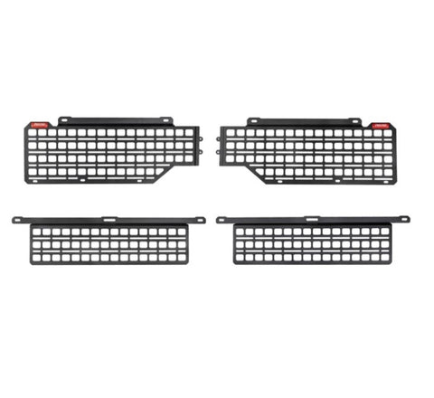 BuiltRight Industries 05-21 Toyota Tacoma Full Bedside Rack - 4pc Set - 102081