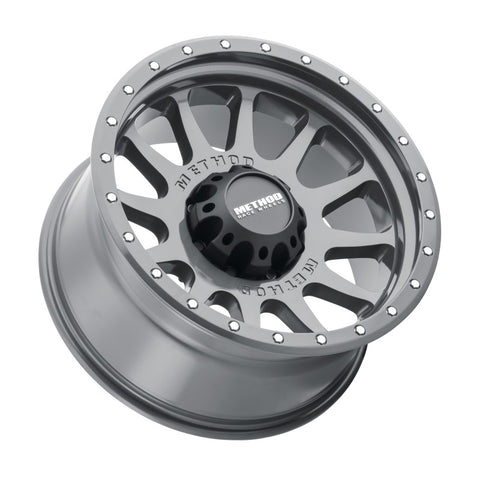 Method MR605 NV 20x10 -24mm Offset 8x6.5 121.3mm CB Gloss Titanium Wheel - MR60521080824N