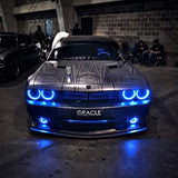 Oracle 08-14 Dodge Challenger Dynamic Surface Mount Headlight Halo Kit - - Dynamic - 1292-332