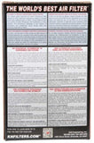 K&N Universal Rubber Filter - Round Straight 2.688in Flange ID x 4.5in OD x 5in H - RU-0910