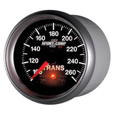 Autometer Elite 52.4mm 100-260F Transmission Temperature Peak & Warn w/ Electronic Control Gauge - 3658