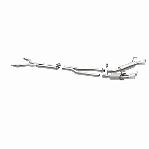MagnaFlow 13 Chevy Camaro V8 6.2L S/C Quad Split Rear Exit Cat Back Perf Exhaust - 15053