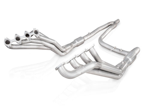Stainless Works 2004-08 F150 5.4L Headers 1-3/4in Primaries 2-1/2in High-Flow Cats Y-Pipe - 08F150HCATY