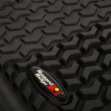 Rugged Ridge Floor Liner Front/Rear Black 2018-2020 Jeep Wrangler JL 4 Dr - 12987.05