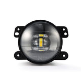 AlphaRex Universal Chrysler/Dodge/Hummer/Jeep DoubleTap Dual Color LED Proj Fog Lights - White/Amber - 210004