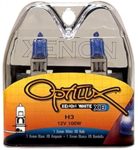 Hella Optilux H3 12V / 100W Xenon White XB Light Bulb - H71070181