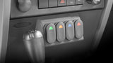 Rugged Ridge Lower Switch Panel Kit 07-10 Jeep Wrangler JK - 17235.85