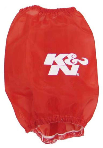 K&N Drycharger Air Filter Wrap Red 4.688in Base ID x 3.5in Top ID x 4.875in Height - RC-9350DR