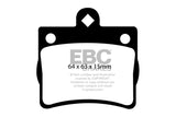 EBC 95-97 Mercedes-Benz C220 (W202) 2.2 (Single Pin Rear) Redstuff Rear Brake Pads - DP31135C