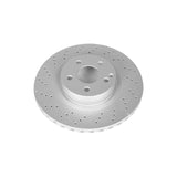 Power Stop 07-08 Mercedes-Benz CL550 Front Evolution High Carbon Geomet Coated Rotor - EBR869EVC