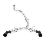 Mishimoto 2016+ Chevrolet Camaro 2.0T Dual Black Tip Cat-Back Exhaust - MMEXH-CAM4-16DTPBK