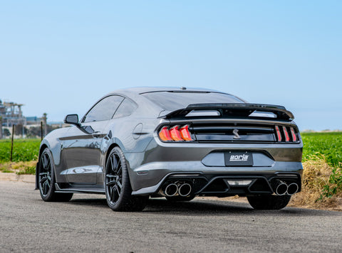 Borla 2020 Ford GT500 5.2L AT 3in ATAK CatBack Exhaust w/ Chrome Tips - 140837