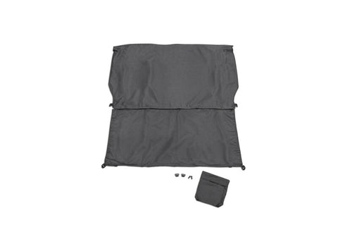 Rampage 2007-2018 Jeep Wrangler(JK) 2-Door Trailview Tonneau Top - Black Diamond - 990235