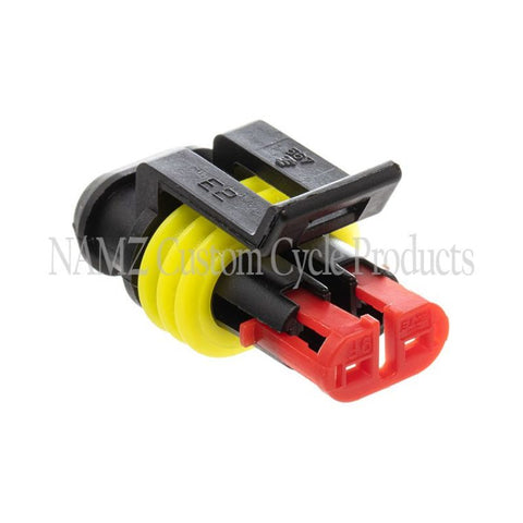 NAMZ 05-09 Dresser / 05-11 FX Models OEM Front & Rear O2 Sensor Connctor w/Term & Seal (HD 72007-05) - NA-282080-1