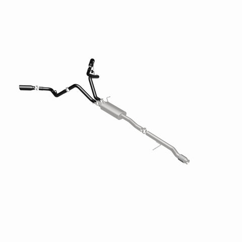 MagnaFlow SYS Cat-Back 3.5in Black Dual Split Rear Tips 14-15 Chevy Silverado/GMC Sierra 4.3L-5.3L - 15360