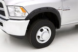 Lund 10-17 Dodge Ram 2500 RX-Rivet Style Textured Elite Series Fender Flares - Black (2 Pc.) - RX205TA