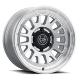 ICON Anza 17x8.5 5x150 25mm Offset 5.75in BS Silver Machined Wheel - 8217855557SM
