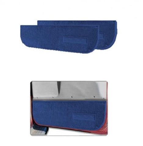 Lund 80-96 Ford F-150 SuperCab Pro-Line Full Flr. Replacement Carpet - Blue (2 Pc.) - 122004