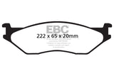 EBC 02-05 Ford Econoline E550 Yellowstuff Front Brake Pads - DP41653R