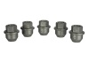 Ford Racing 05-14 Mustang 1/2in -20 Thread Cone Seat Open Lug Nut Kit (5 Lug Nuts) - M-1012-H