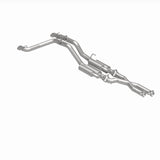 MagnaFlow Cat-Back 2021 Jeep Wrangler 6.4L Rock Crawler Series Dual Exit Stainless Exhaust - 19582