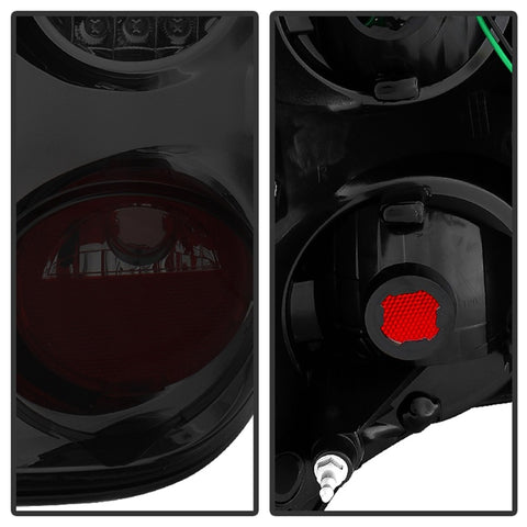 xTune Chevy Suburban/GMC Yukon/Yukon Denali 07-14 LED Tail Lights Smoked ALT-JH-CSUB07-LED-SM - 9031762