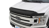 AVS 15-18 Ford F-150 Aeroskin II Textured Low Profile Hood Shield - Black - 436096