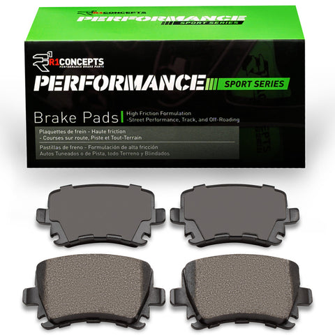 R1 00-21 Volkswagen Passat Rear Performance Sport Brake Pads - 2115-1108-00