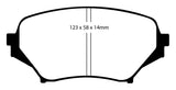 EBC 06-15 Mazda Miata MX5 2.0 Redstuff Front Brake Pads - DP31774C