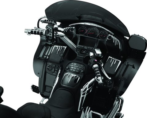 Kuryakyn ISO Grips For GL1800 With Heated Grips Chrome - 6183