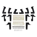 Westin/HDX 07-17 Jeep Wrangler Unlimited Drop Nerf Step Bars - Textured Black - 56-13295