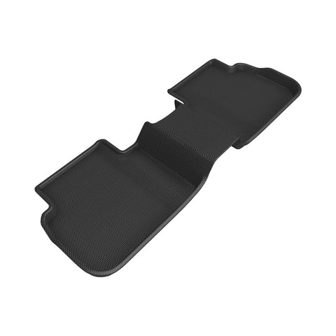 3D MAXpider 2022 Honda Civic Kagu Second Row Floormat - Black (No Rear USB Port) - L1HD12021509