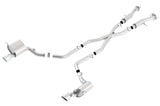 Borla 2015 Jeep Grand Cherokee SRT8 ATAK Dual Round Rolled Exit Catback Exhaust - 140633