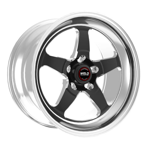 Weld S71 17x10 / 5x4.5 BP / 6.3in. BS Black Wheel (Medium Pad) - Non-Beadlock - 71MB7100A63A
