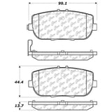 StopTech Street Touring Brake Pads - 308.11800