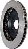 StopTech 07-08 Audi RS4 AeroRotor 2pc Slotted and Zinc Plated Front Rotor (Pair) - 81.113.9931