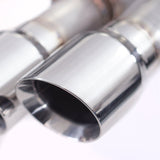 Stainless Works 18+ Ford Mustang GT 3in Legend 304SS Catback w/ H-Pipe Quad Polished Tips (No Valve) - M18CBHPCL