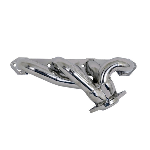 BBK 87-95 Ford F150 Truck 5.0 302 Shorty Unequal Length Exhaust Headers - 1-5/8 Silver Ceramic - 35100